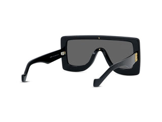 LOEWE Anagram LW40104I unisex Black Shield Sunglasses