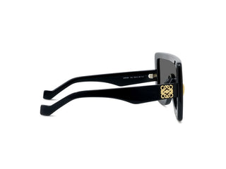 LOEWE Anagram LW40104I unisex Black Shield Sunglasses