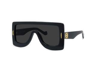 LOEWE Anagram LW40104I unisex Black Shield Sunglasses