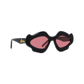 LOEWE Curvy LW40109U women Black Geometric Sunglasses