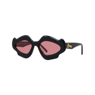 LOEWE Curvy LW40109U women Black Geometric Sunglasses