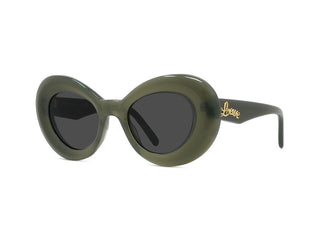 LOEWE Curvy LW40112I women Green Butterfly Sunglasses