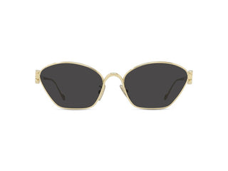 LOEWE Anagram LW40115U women Gold Cat Eye Sunglasses