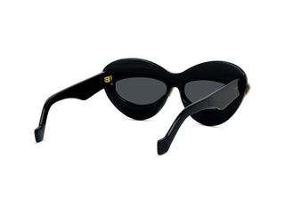 LOEWE Signature LW40119I women Black Cat Eye Sunglasses