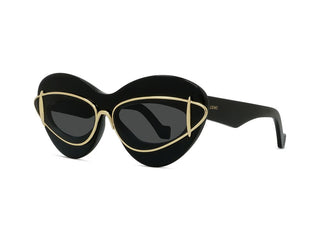 LOEWE Signature LW40119I women Black Cat Eye Sunglasses