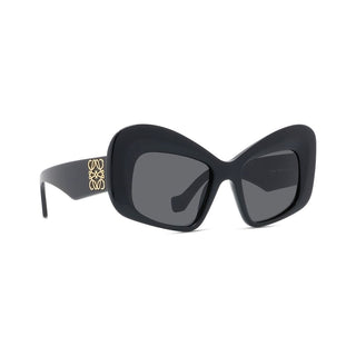 LOEWE LW40128I women Black Butterfly Sunglasses