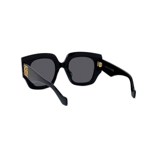 LOEWE LW40129U women Black Geometric Sunglasses