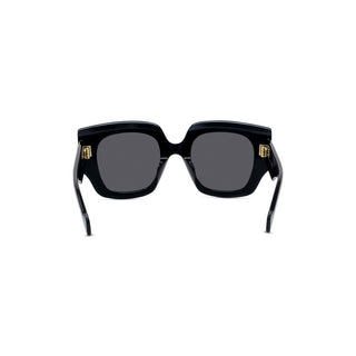 LOEWE LW40129U women Black Geometric Sunglasses