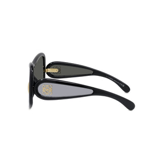 LOEWE LW40131I women Black Shield Sunglasses