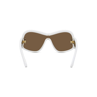 LOEWE LW40131I women White Shield Sunglasses