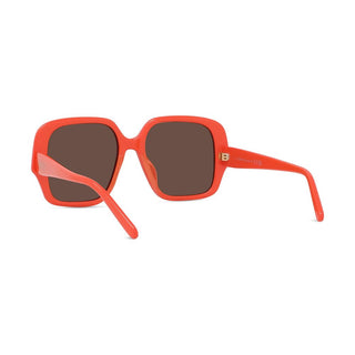 LOEWE LW40134U women Orange Geometric Sunglasses