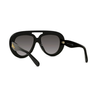 LOEWE LW40144U men Black Pilot Sunglasses