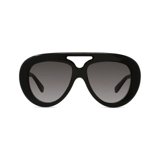 LOEWE LW40144U men Black Pilot Sunglasses