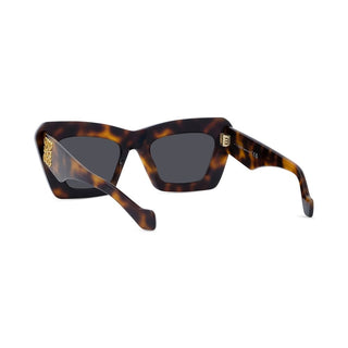 LOEWE LW40145I women Havana Cat Eye Sunglasses