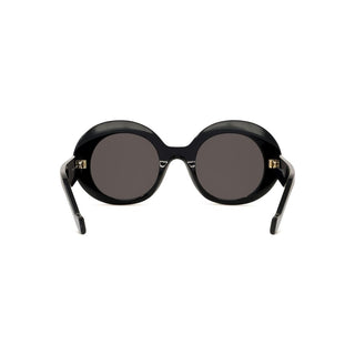 LOEWE LW40146I women Black Oval Sunglasses