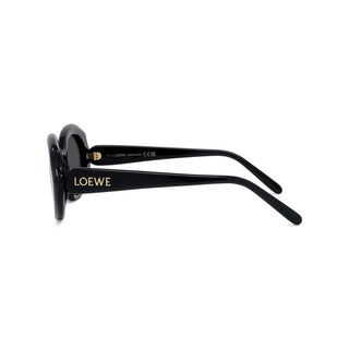 LOEWE LW40147I women Black Geometric Sunglasses