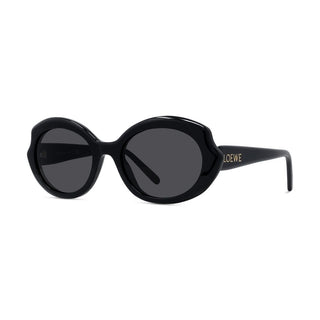 LOEWE LW40147I women Black Geometric Sunglasses