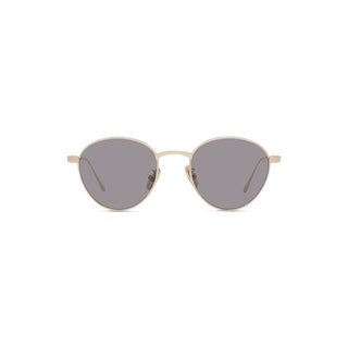 LOEWE Slim LW40152U men Gold Round Sunglasses