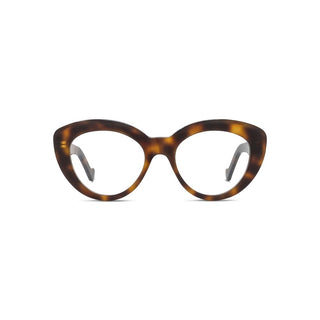 LOEWE Anagram LW50058I women Havana Butterfly Eyeglasses