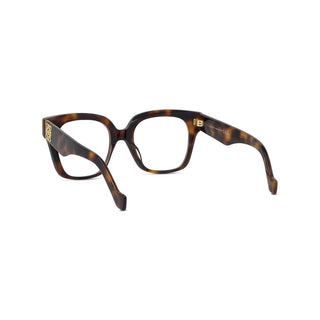 LOEWE LW50069I women Havana Butterfly Eyeglasses