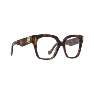 LOEWE LW50069I women Havana Butterfly Eyeglasses