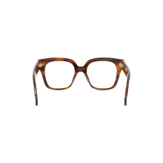 LOEWE LW50069I women Havana Geometric Eyeglasses