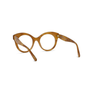 LOEWE LW50074F unisex Havana Pantos Eyeglasses