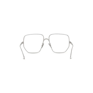 LOEWE LW50079U women Silver Geometric Eyeglasses