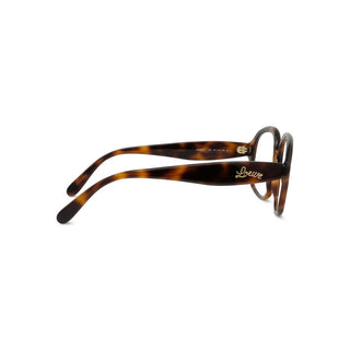 LOEWE LW50080I women Havana Geometric Eyeglasses