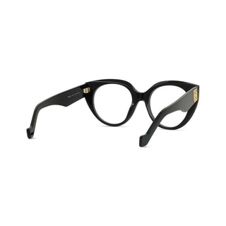 LOEWE LW50081I women Black Geometric Eyeglasses