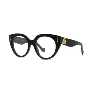 LOEWE LW50081I women Black Geometric Eyeglasses