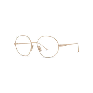 LOEWE LW50086U women Yellow Round Eyeglasses