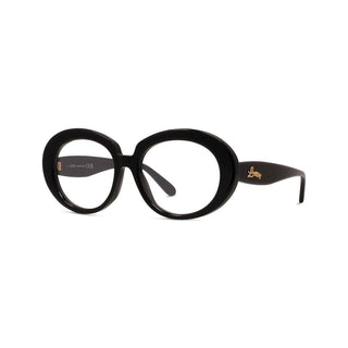 LOEWE Curvy LW50089I women Black Oval Eyeglasses