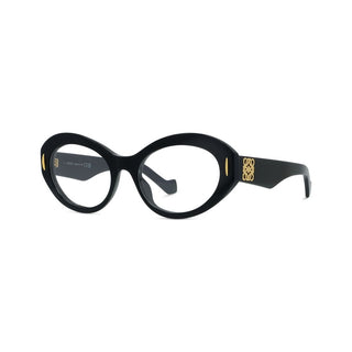 LOEWE Anagram LW50090I women Black Oval Eyeglasses