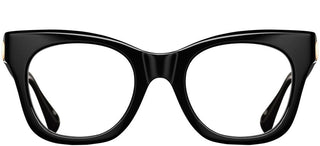 Matsuda M1022 unisex Black Squared Eyeglasses