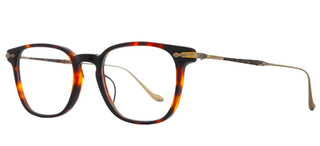 Matsuda M2052 unisex Havana Geometric Eyeglasses