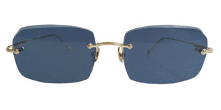 Matsuda M5004 men Gold Rectangle Sunglasses