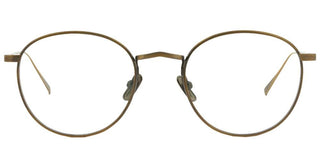 Lunor M9 01 unisex Gold Round Eyeglasses