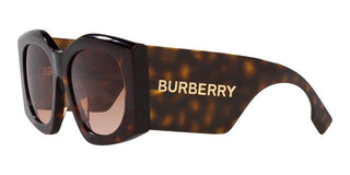 Burberry MADELINE BE 4388U women Havana Geometric Sunglasses