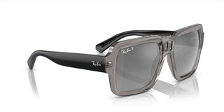 Ray-Ban MAGELLAN RB 4408 unisex Grey Squared Sunglasses