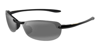 Maui Jim MAKAHA 405 unisex Black Geometric Sunglasses