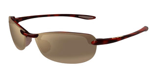 Maui Jim MAKAHA 405 unisex Havana Geometric Sunglasses