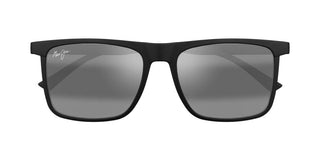 Maui Jim MAKAMAE 619 unisex Black Squared Sunglasses