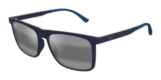 Maui Jim MAKAMAE 619 unisex Blue Squared Sunglasses