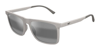 Maui Jim MAKAMAE MJ0619S men Grey Squared Sunglasses