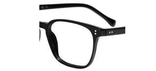 L.G.R MALABO unisex Black Geometric Eyeglasses