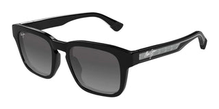 Maui Jim MALUHIA 643 unisex Black Squared Sunglasses