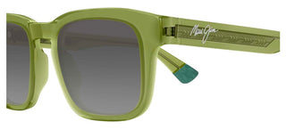 Maui Jim MALUHIA 643 unisex Green Squared Sunglasses