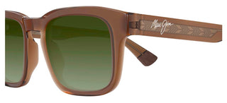 Maui Jim MALUHIA 643 unisex Brown Squared Sunglasses