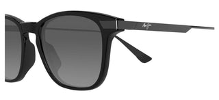 Maui Jim MANAOLANA 623 unisex Black Squared Sunglasses